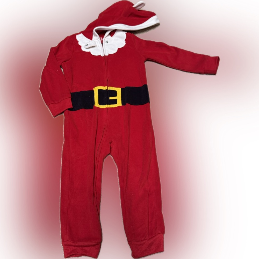 Carter's Red Santa Pajamas 2T